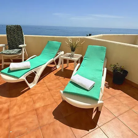 Wonderful With Water Park And Sea Views Benalmádena