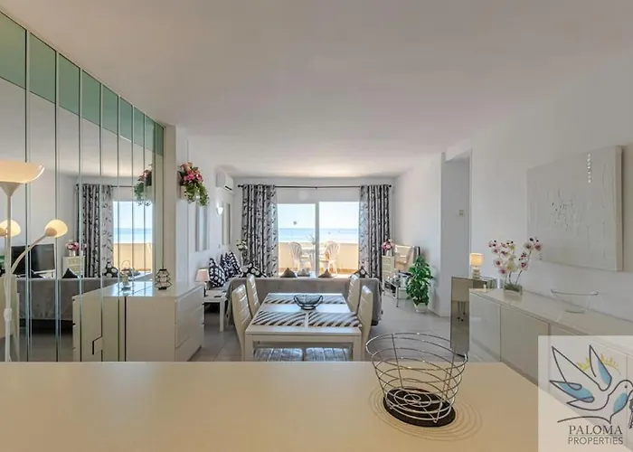 Wonderful With Water Park And Sea Views Apartament Benalmádena