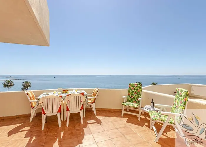 Wonderful With Water Park And Sea Views Apartament *