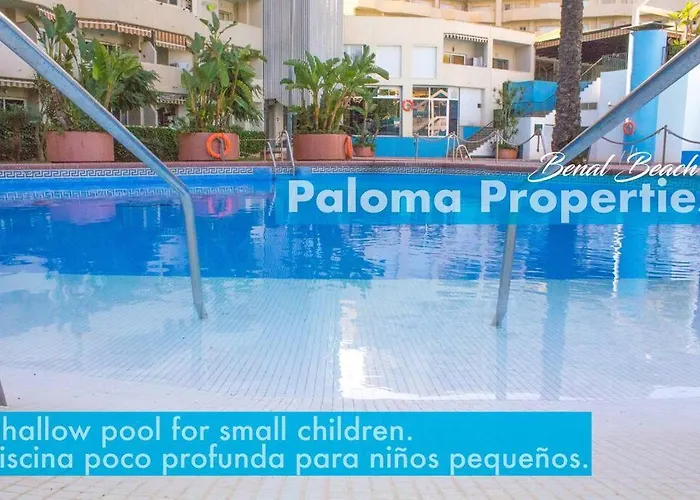Wonderful With Water Park And Sea Views Apartament Benalmádena